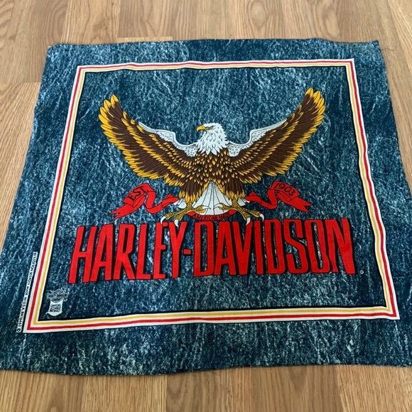 Harley-Davidson Accessories - Vintage Harley Davidson bandana